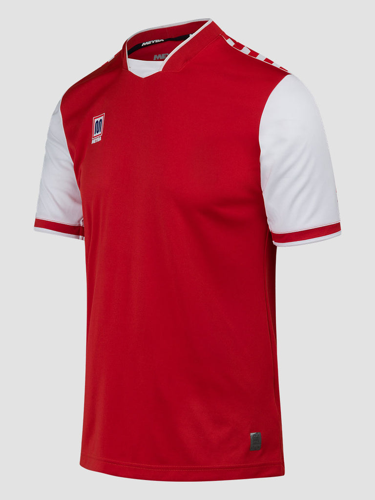 Meyba Men's Red & White Alpha Football Match Jersey - side image