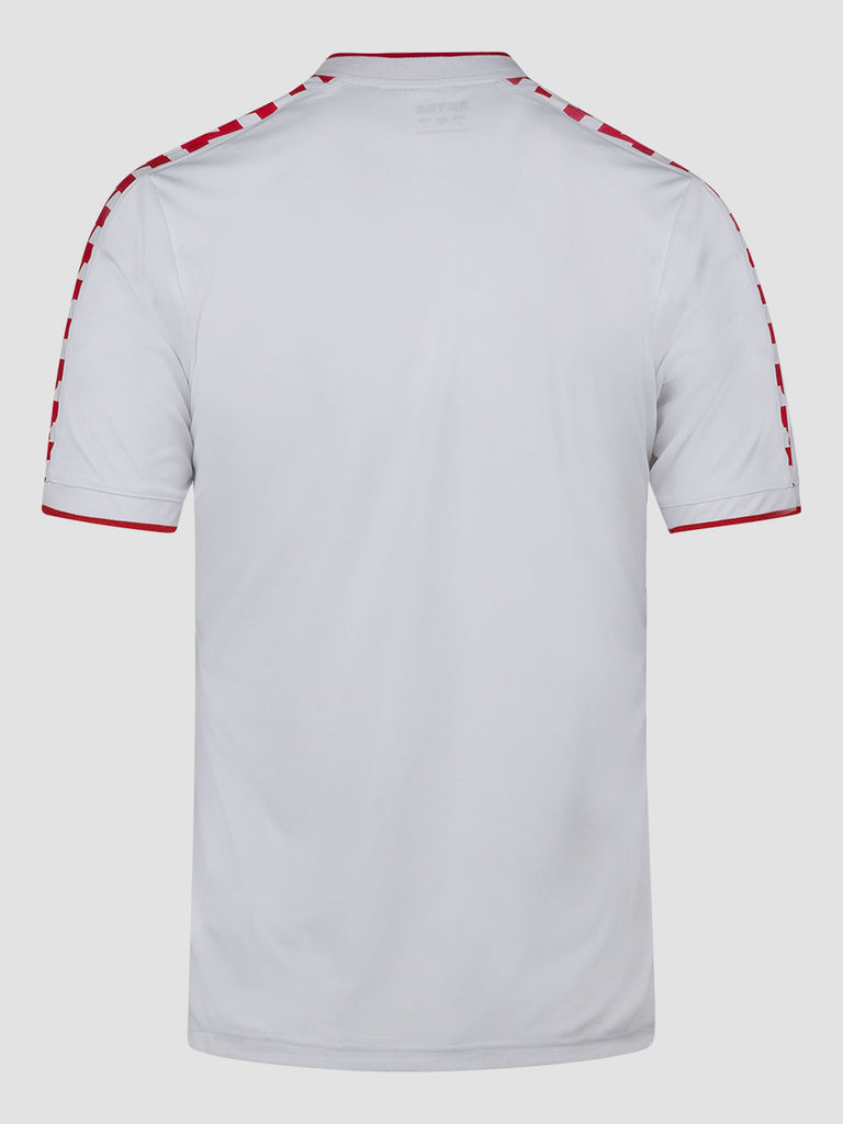 Meyba Men's White Alpha Football Match Jersey - back image